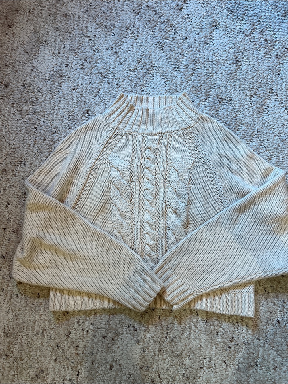 Billabong x The Salty Blonde Cable-Knit Turtleneck Sweater